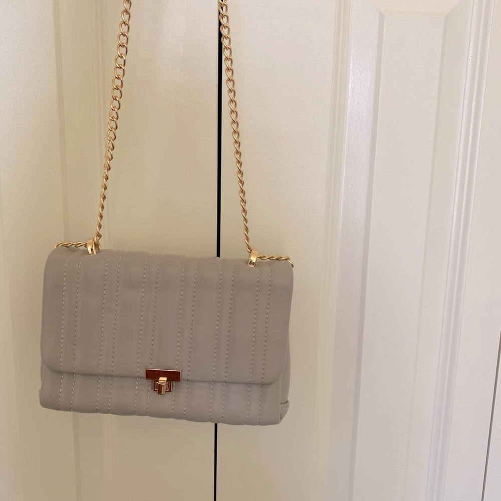 Grey - Mock Designer Bag - NEW
